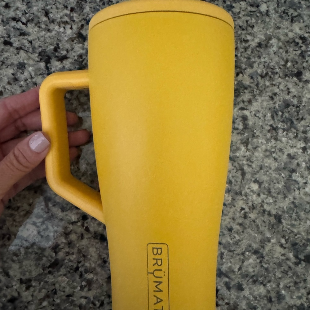 BrüMate Yellow Insulated Mug